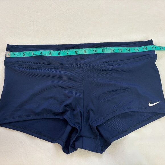 NWT NIKE Women's Midnight Navy Swim Shorts, Size XL, Style NESSE316 - Picture 6 of 9